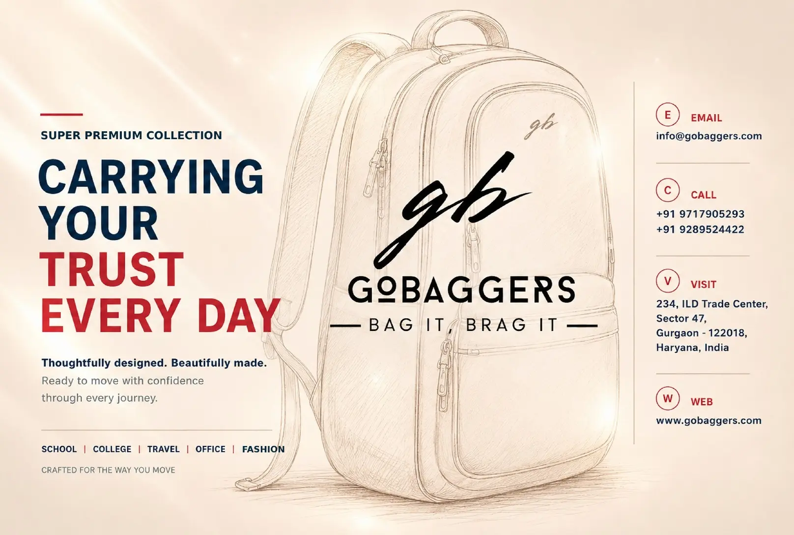 Super Premium Cover catalogue page
